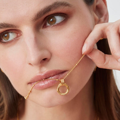 Karma Necklace Gold